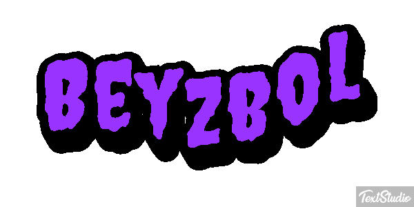 Beyzbol Metin efekti