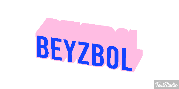 Beyzbol Metin efekti