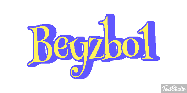 Beyzbol Metin efekti