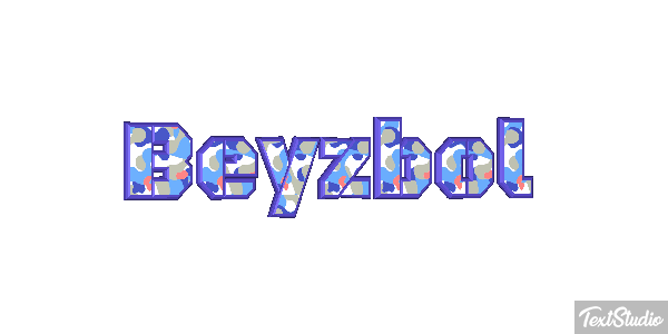 Beyzbol Metin efekti