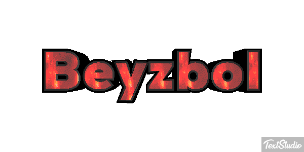 Beyzbol Metin efekti