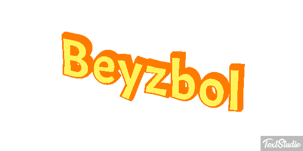Beyzbol Metin efekti
