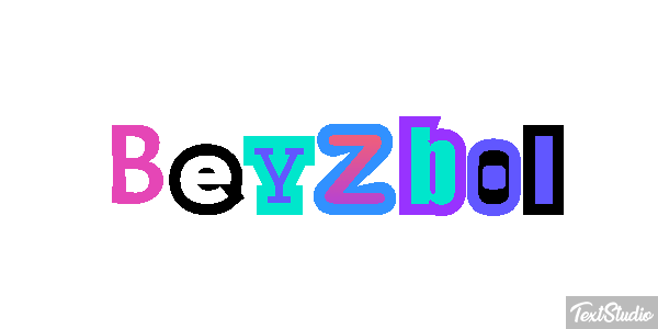Beyzbol Metin efekti