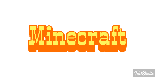 Minecraft Effetto testo