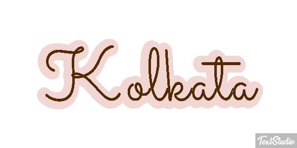 Kolkata Efekt tekstowy
