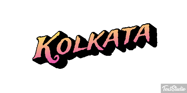 Kolkata Efekt tekstowy