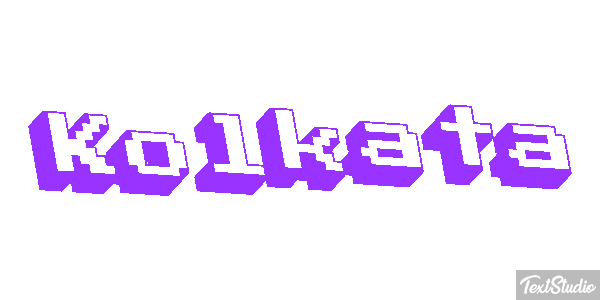Kolkata Efekt tekstowy