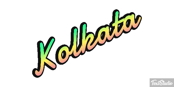 Kolkata Efekt tekstowy