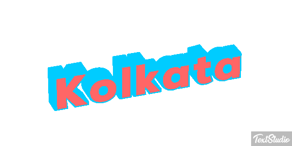 Kolkata Efekt tekstowy