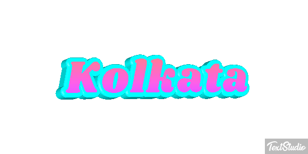 Kolkata Efekt tekstowy