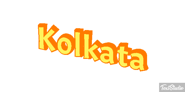 Kolkata Efekt tekstowy