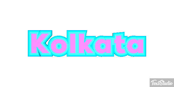 Kolkata Efekt tekstowy