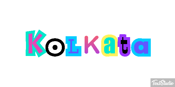 Kolkata Efekt tekstowy