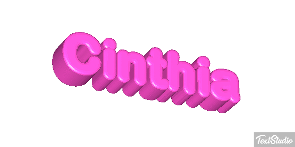 Cinthia Текстовый эффект