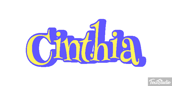 Cinthia Текстовый эффект