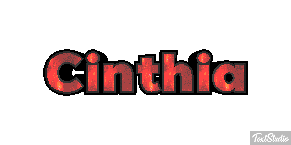 Cinthia Текстовый эффект