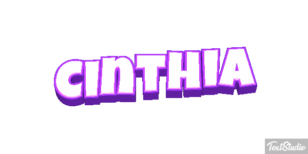 Cinthia Текстовый эффект