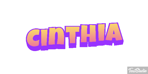 Cinthia Текстовый эффект