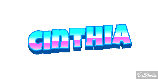Cinthia Текстовый эффект