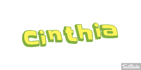 Cinthia Текстовый эффект