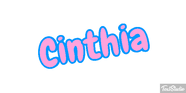 Cinthia Текстовый эффект