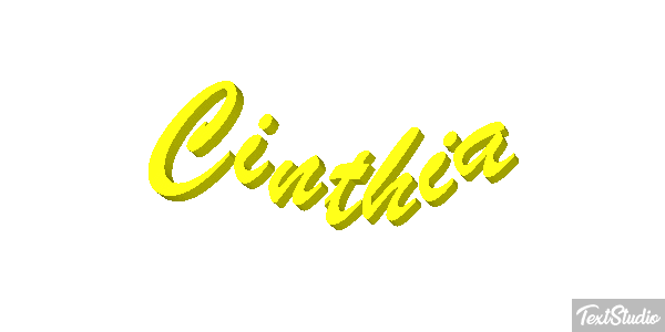 Cinthia Текстовый эффект