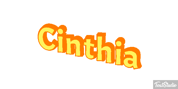 Cinthia Текстовый эффект