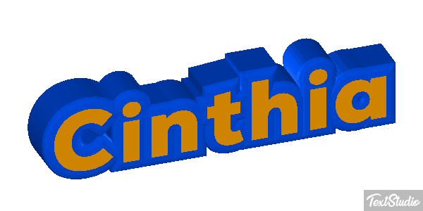 Cinthia Текстовый эффект