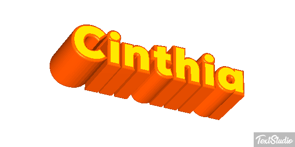 Cinthia Текстовый эффект