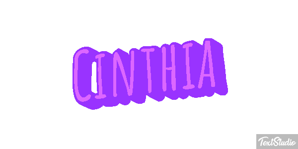 Cinthia Текстовый эффект