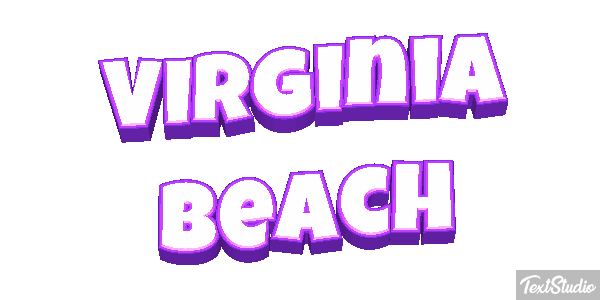 Virginia Beach Texteffekt