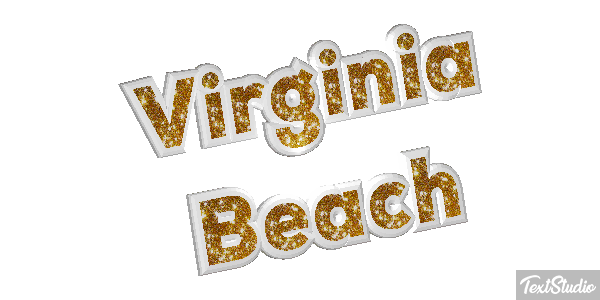 Virginia Beach Texteffekt