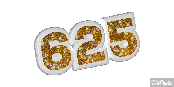 625 Tekst effect