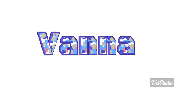 Vanna Текстовый эффект