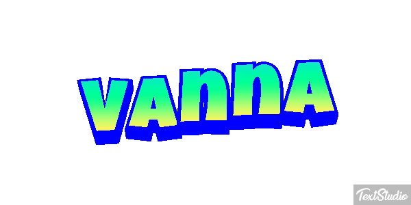 Vanna Текстовый эффект