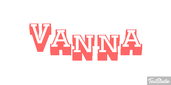 Vanna Текстовый эффект