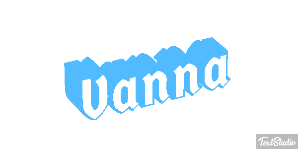 Vanna Текстовый эффект