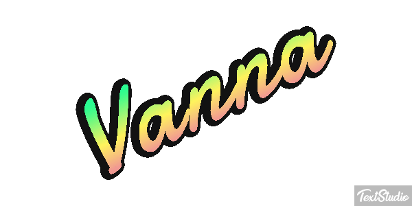 Vanna Текстовый эффект