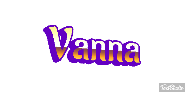 Vanna Текстовый эффект