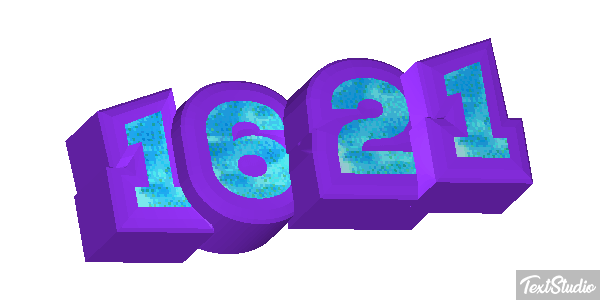 1621 Texteffekt