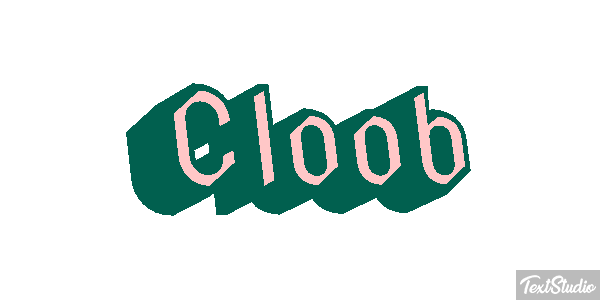 Cloob Efecto de texto