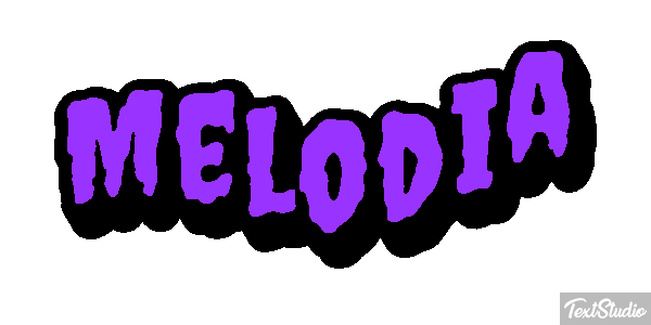 Melodia Efeito do texto