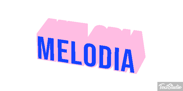Melodia Efeito do texto