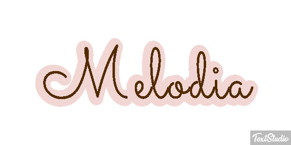 Melodia Efeito do texto