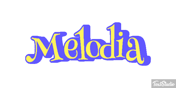Melodia Efeito do texto