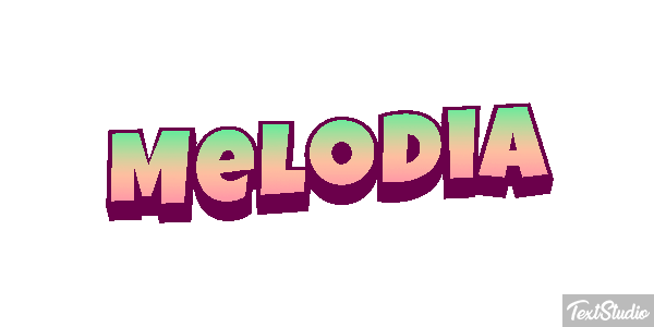 Melodia Efeito do texto