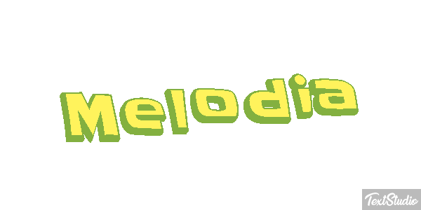 Melodia Efeito do texto