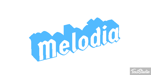 Melodia Efeito do texto