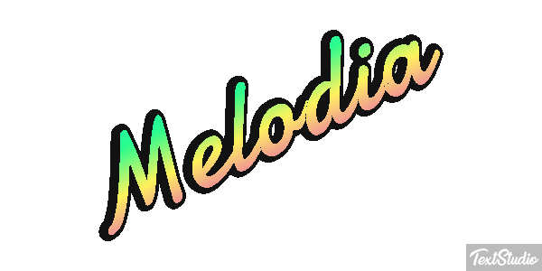 Melodia Efeito do texto