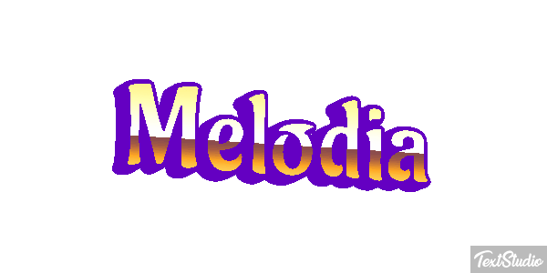 Melodia Efeito do texto